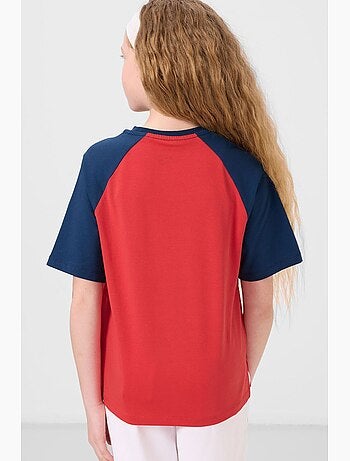 T-shirt en mélange de coton tommy