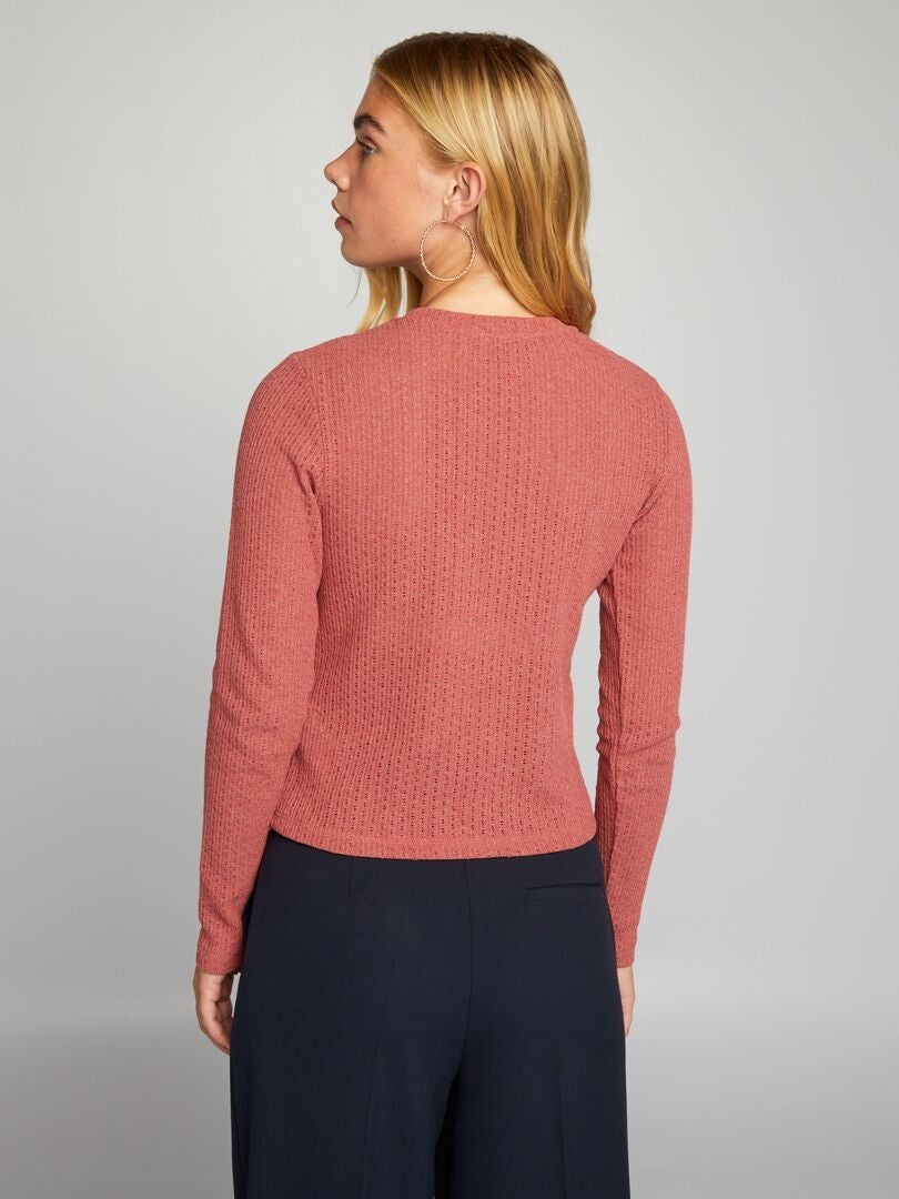 Matalan filles T-shirt basique 100 % coton rose taille 7 ans