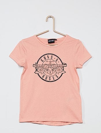 T-shirt en pur coton 'Gun'n'Roses'