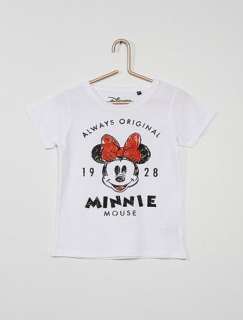 T-shirt en pur coton 'Minnie' 'Disney'