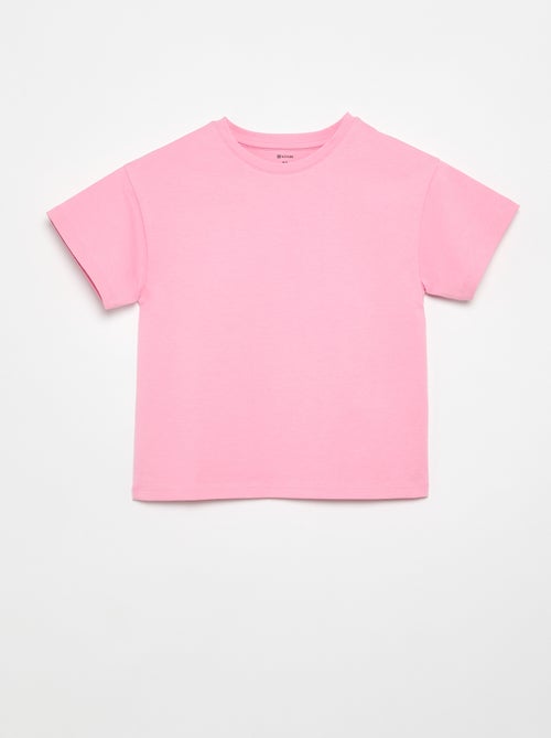 T-shirt en Tough Cotton manches courtes - Kiabi