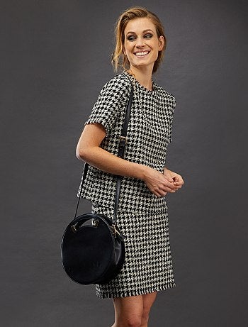 T-shirt en tweed - Kiabi