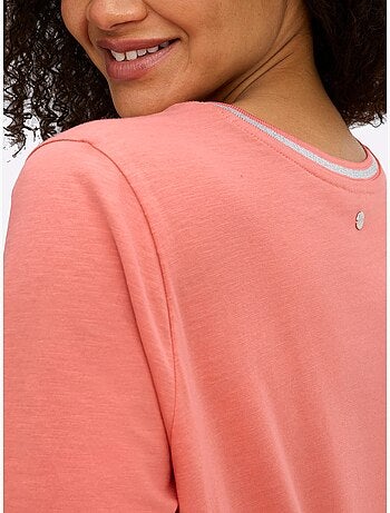T-shirt En V - Taille Standard - Sheego