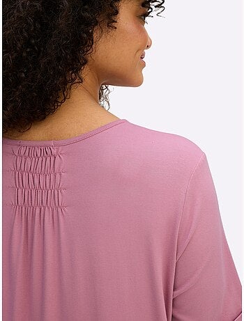 T-shirt En V - Taille Standard - Sheego