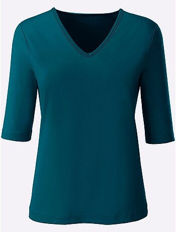 T-shirt en v toucher doux et agréable - taille standard - witt
