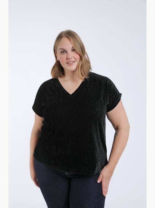 T-shirt en velours PAPRIKA - Kiabi