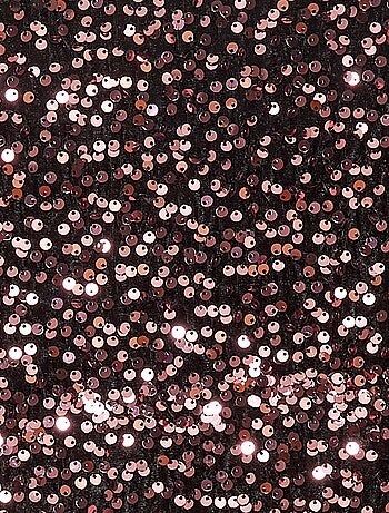 T-shirt en velours sequins