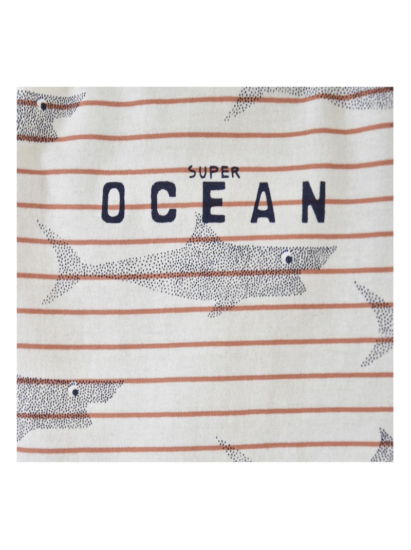 T-SHIRT ENAEL Blanc - Kiabi