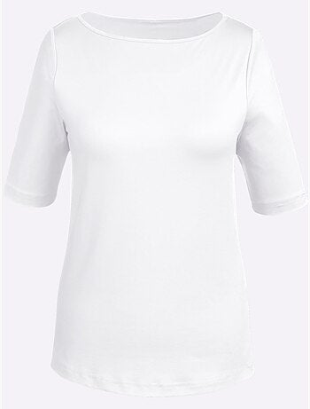 T-shirt Encolure En U Féminine - Taille Standard - Witt