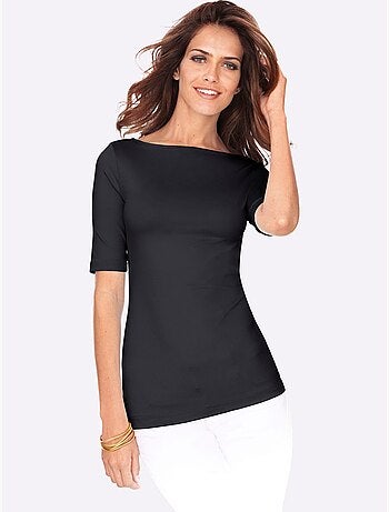 T-shirt encolure en u féminine - taille standard - witt