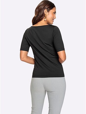 T-shirt encolure en u féminine - taille standard - witt