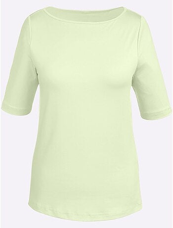 T-shirt encolure en u féminine - taille standard - witt