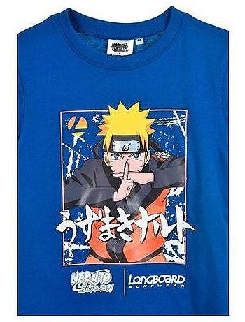 T-shirt enfant - licence officielle naruto - longboard-naruto
