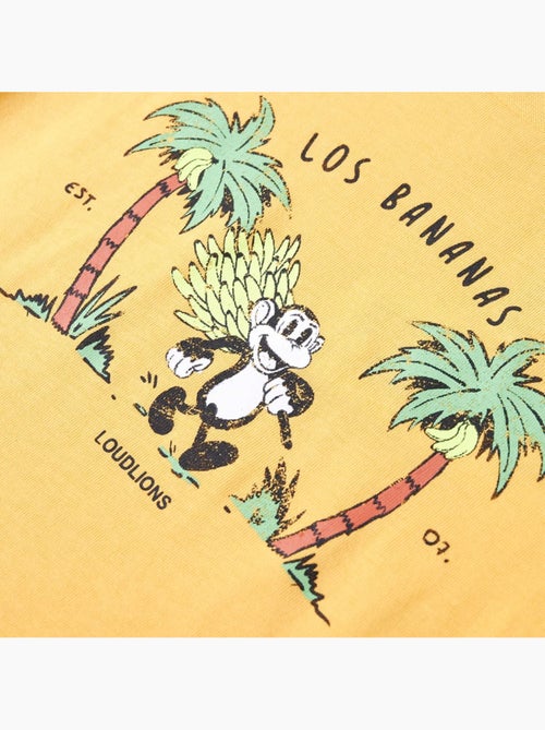 T-shirt enfant 100% coton clair à imprimé singe et palmiers - vidaxl - Kiabi