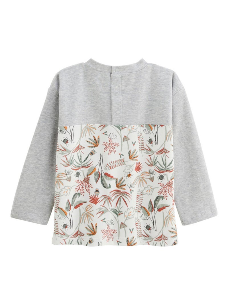 T-shirt enfant Abou Gris - Kiabi
