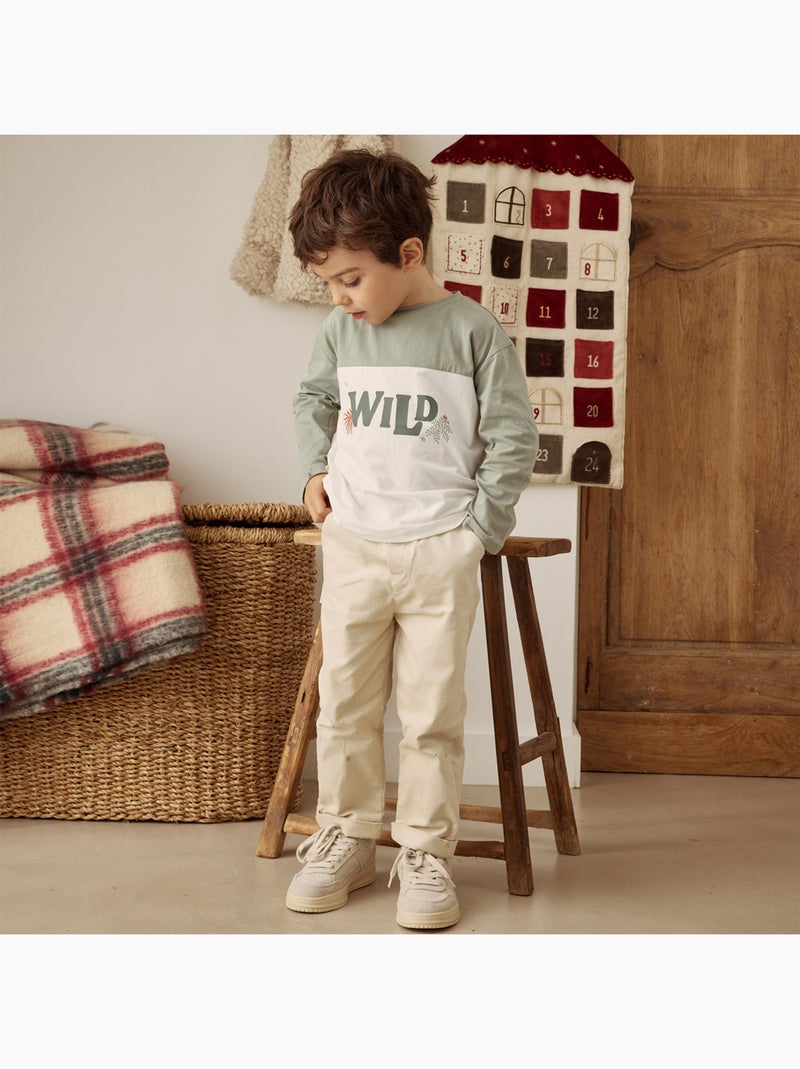 T-shirt enfant Abou Vert - Kiabi