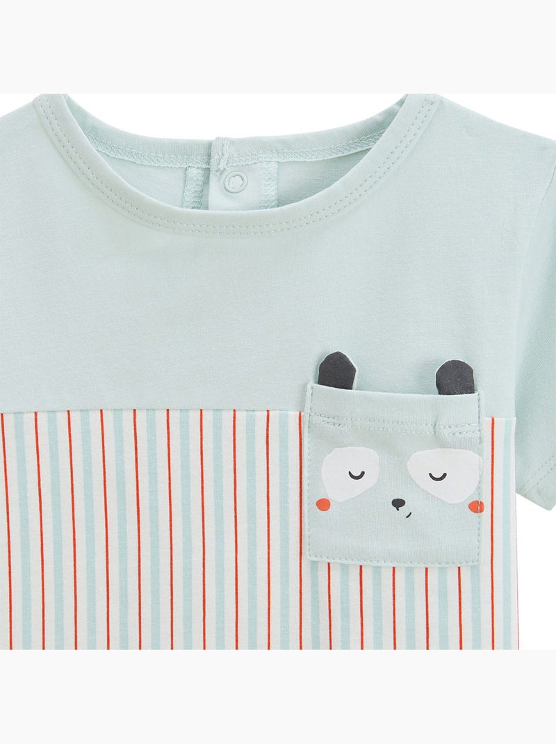 T-shirt enfant Bento Vert - Kiabi
