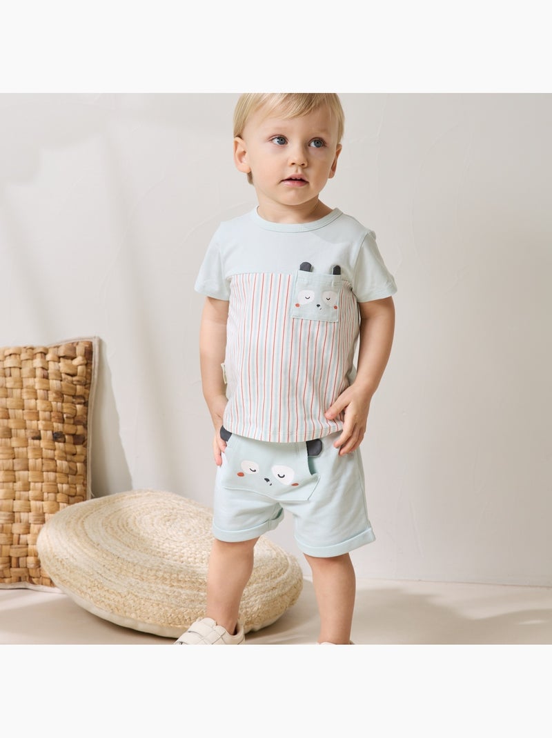 T-shirt enfant Bento Vert - Kiabi