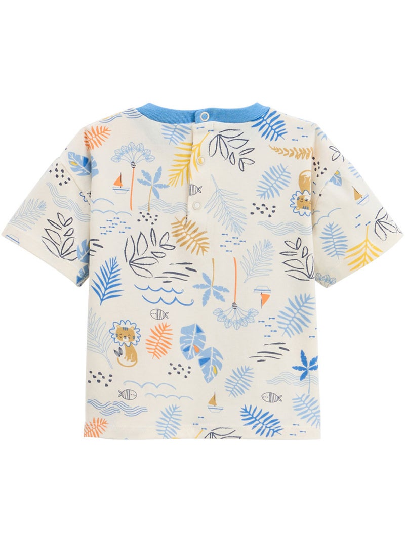 T-shirt enfant Biscarosse Bleu - Kiabi