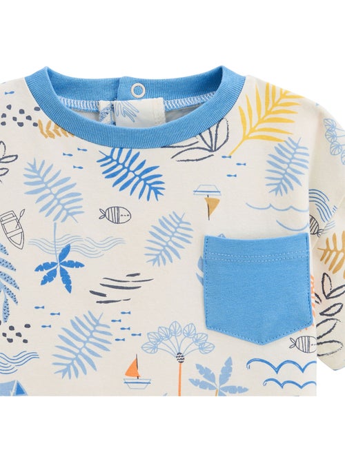 T-shirt enfant Biscarosse - Kiabi
