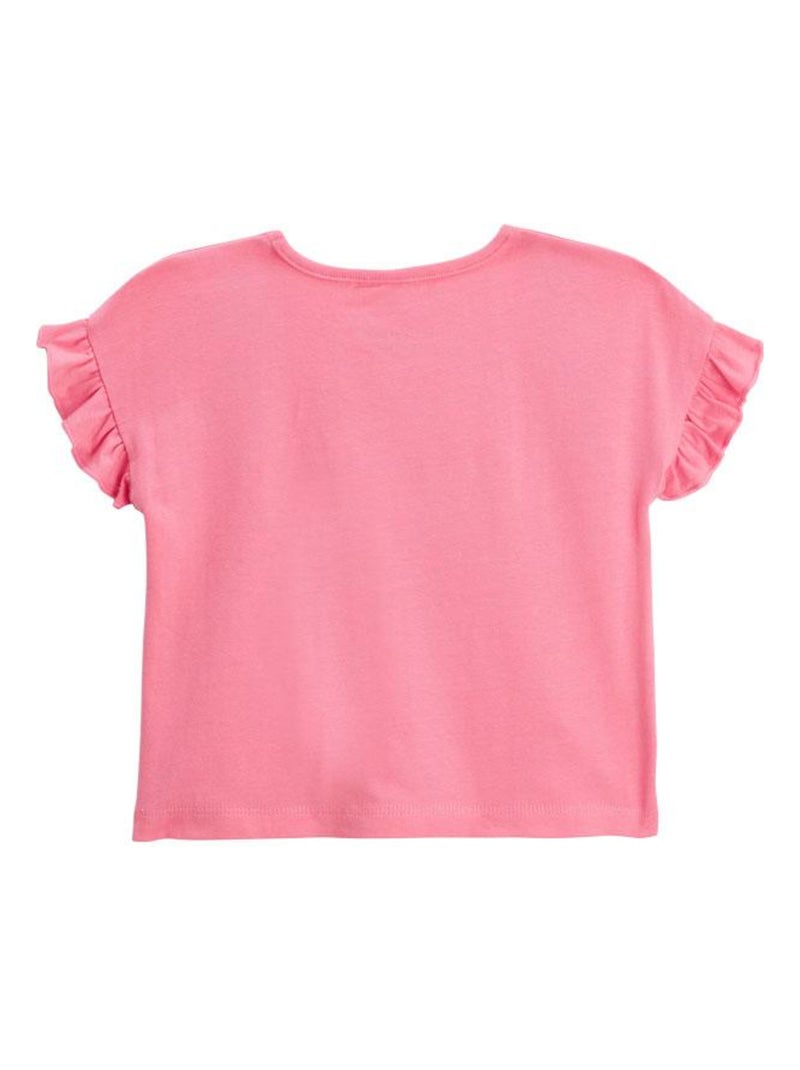 T-shirt enfant Caraïbes Rose - Kiabi