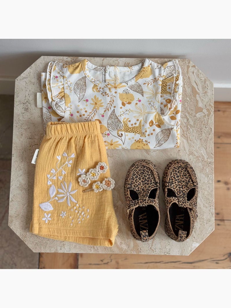 T-shirt enfant Ciao Milano Jaune - Kiabi