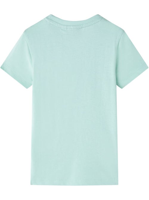 T-shirt enfant coton clair imprimé vélo col rond manches courtes - vidaxl - Kiabi