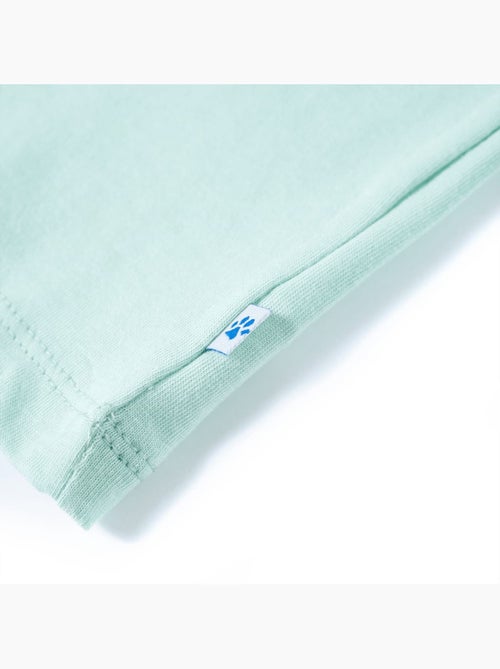T-shirt enfant coton clair imprimé vélo col rond manches courtes - vidaxl - Kiabi