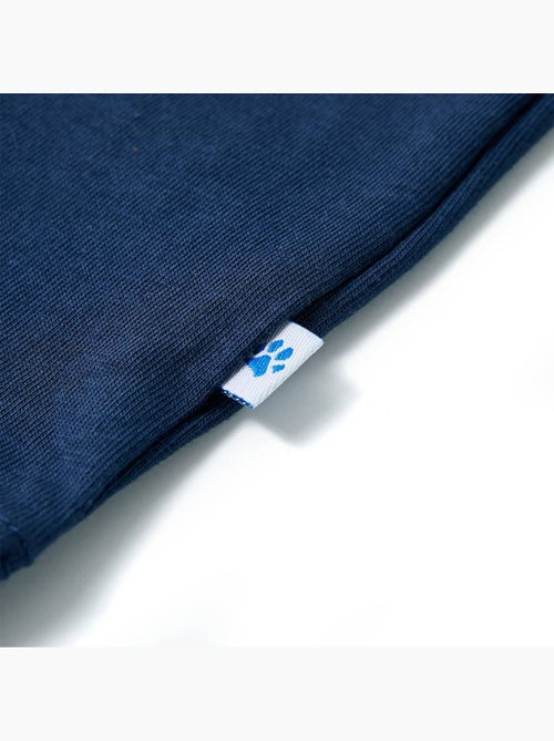 T-shirt enfant coton imprimé tigre col rond coupe droite bleu 7/8a - vidaxl - Kiabi T-shirt enfant coton imprimé tigre col rond coupe droite bleu 7/8a - vidaxl - Kiabi