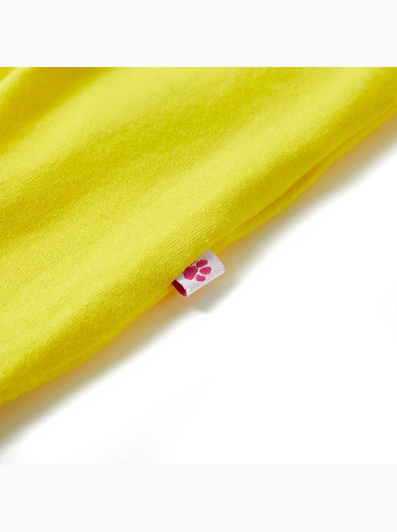 T-shirt enfant coton mélangé à motif glace - vidaxl Jaune - Kiabi
