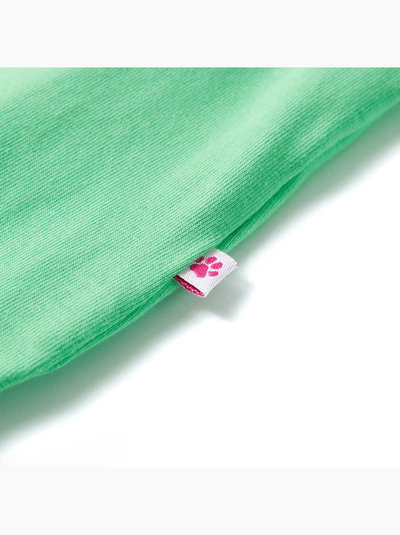 T-shirt enfant coton mélangé à motif glace - vidaxl Vert - Kiabi