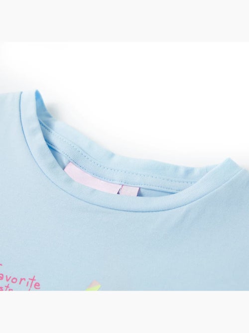T-shirt enfant coton stretch fraise 95% coton 5% élasthanne - vidaxl - Kiabi T-shirt enfant coton stretch fraise 95% coton 5% élasthanne - vidaxl - Kiabi