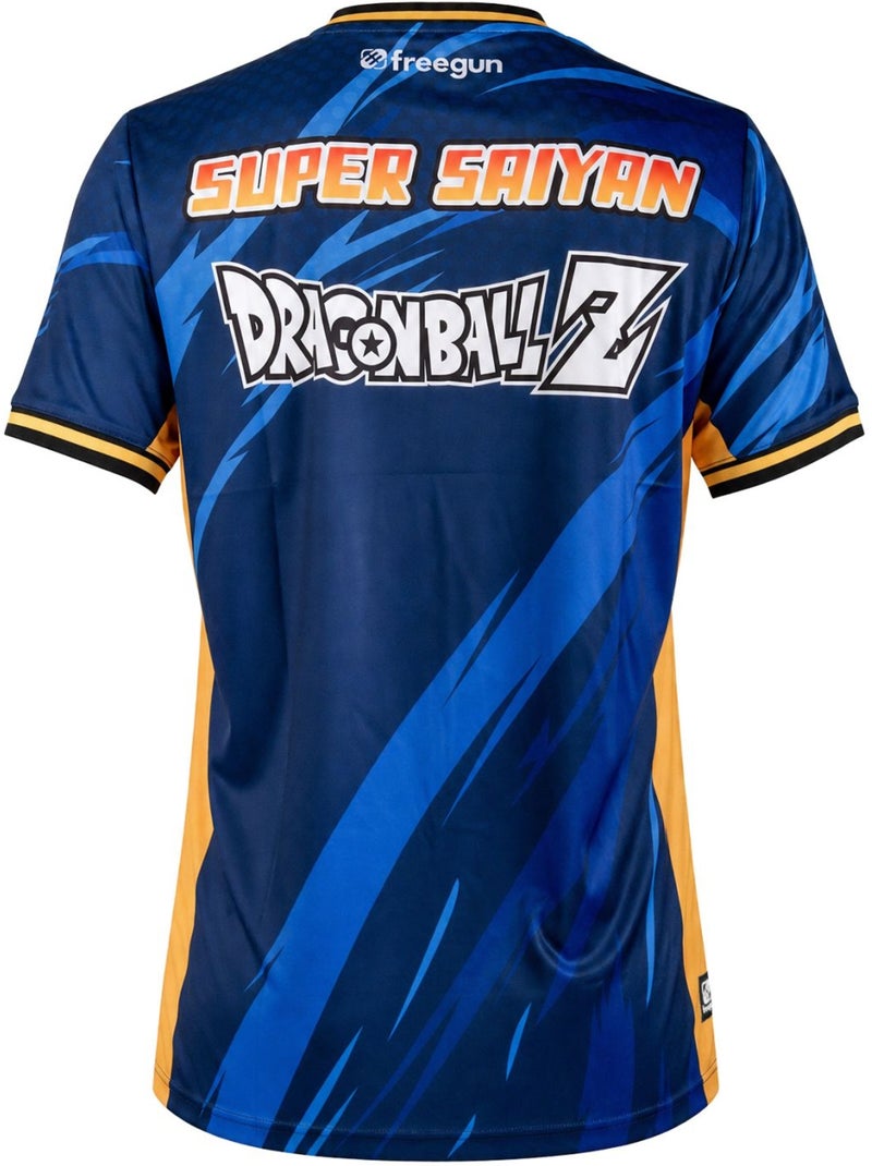 T-shirt enfant dragon ball z super sayian freegun Bleu - Kiabi