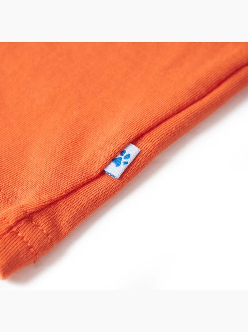 T-shirt enfant en coton à grand imprimé girafe - vidaxl - Kiabi