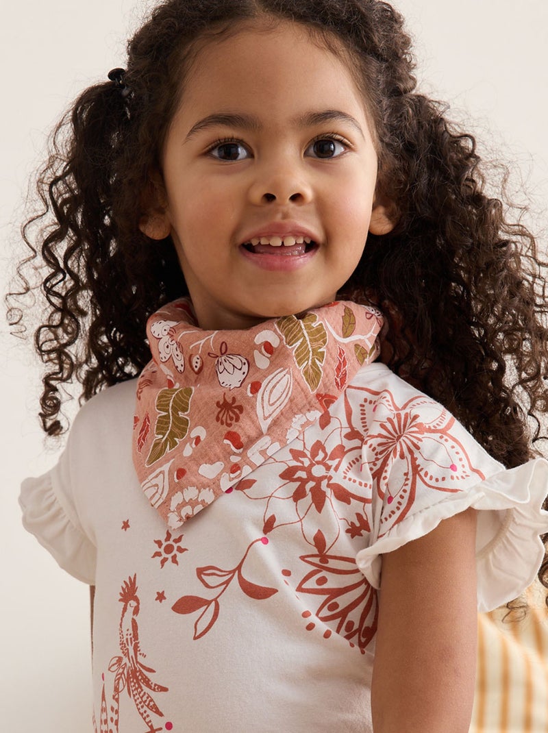 T-shirt enfant Fiesta Ecru - Kiabi