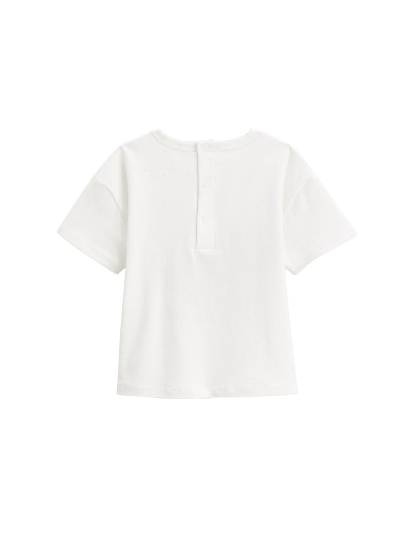 T-shirt enfant Kanha Ecru - Kiabi