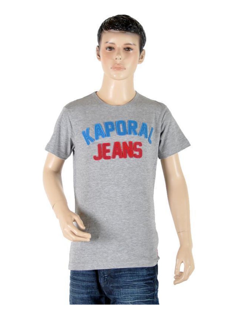T-Shirt Enfant Kaporal 5 Clipo Gris - Kiabi