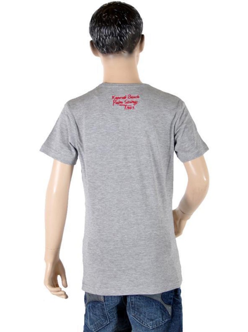 T-Shirt Enfant Kaporal 5 Clipo Gris - Kiabi