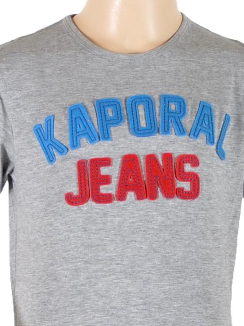 T-Shirt Enfant Kaporal 5 Clipo Gris - Kiabi