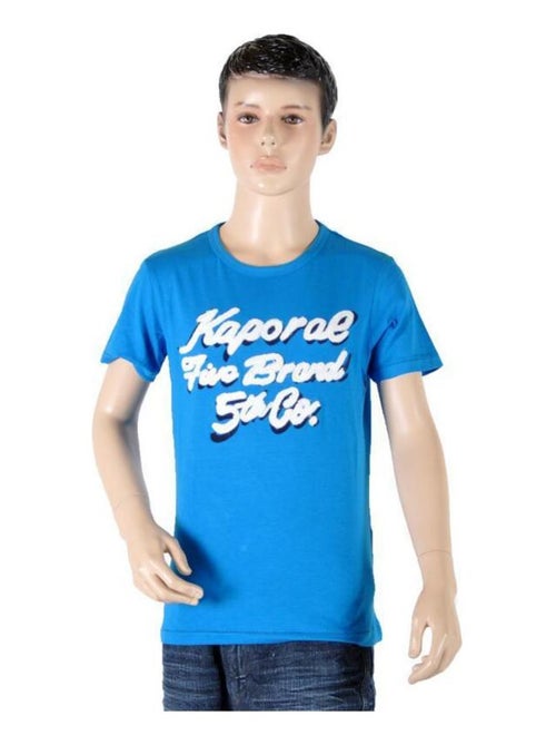 T-Shirt Enfant Kaporal 5 Floky Bleu - Kiabi