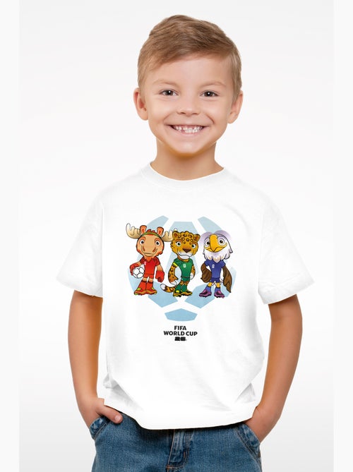 T-Shirt Enfant   | Licence Officielle FIFA World Cup 2026 - Kiabi