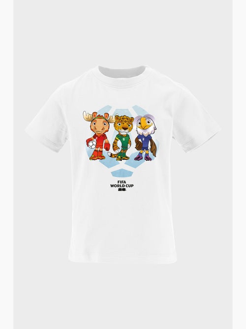 T-Shirt Enfant   | Licence Officielle FIFA World Cup 2026 - Kiabi