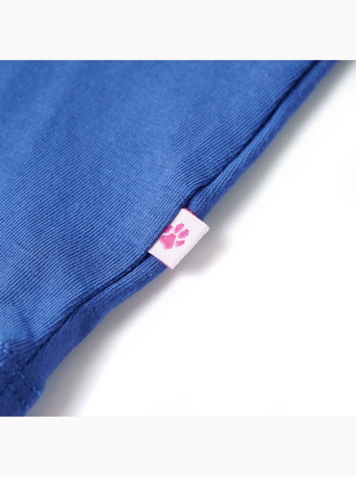 T-shirt enfant licorne en coton élasthanne imprimé poitrine bleu 7/8a - vidaxl - Kiabi