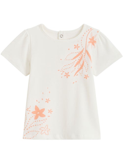 T-shirt enfant manches courtes Anaelle - Kiabi