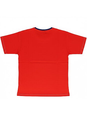 T-shirt enfant manches courtes Mario - rouge