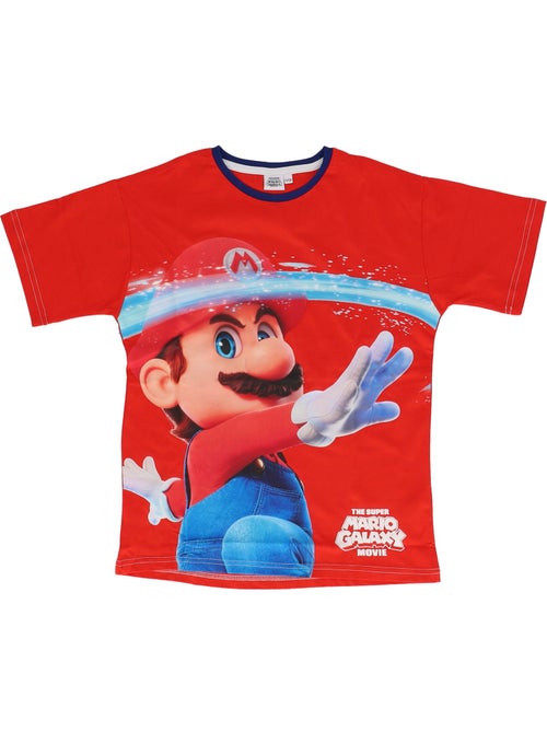T-shirt enfant manches courtes Mario - rouge - Kiabi T-shirt enfant manches courtes Mario - rouge - Kiabi