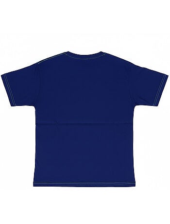 T-shirt enfant manches courtes Mario Yoshi - marine