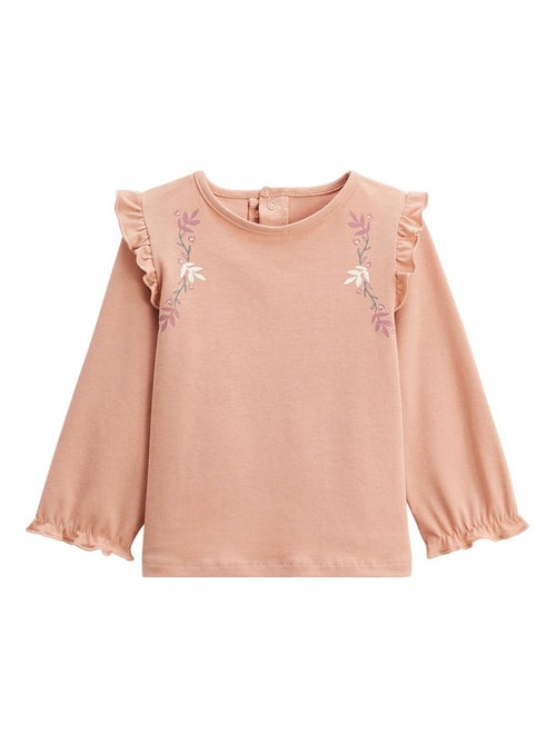 T-shirt enfant manches longues Matcha - Kiabi