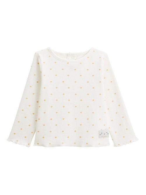 T-shirt enfant manches longues Swan - Kiabi