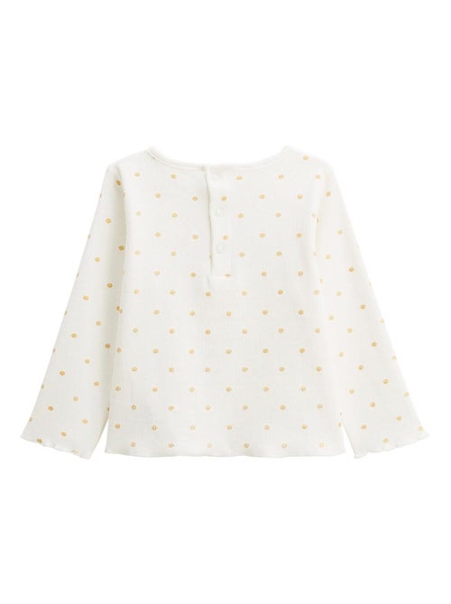 T-shirt enfant manches longues Swan - Kiabi